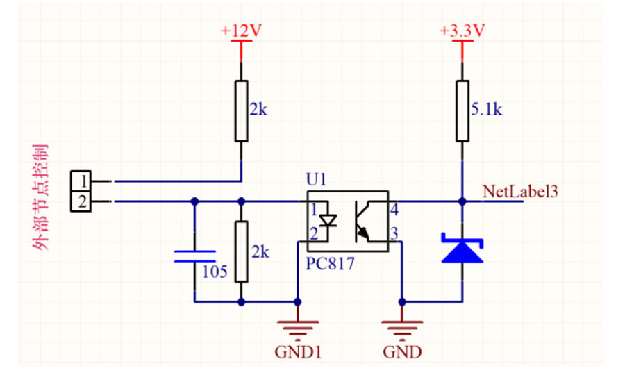 外控開關(guān)機電路原理示意圖